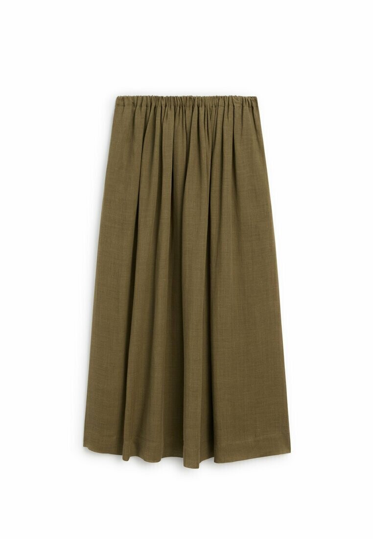 

Юбка макси Massimo Dutti, зеленый