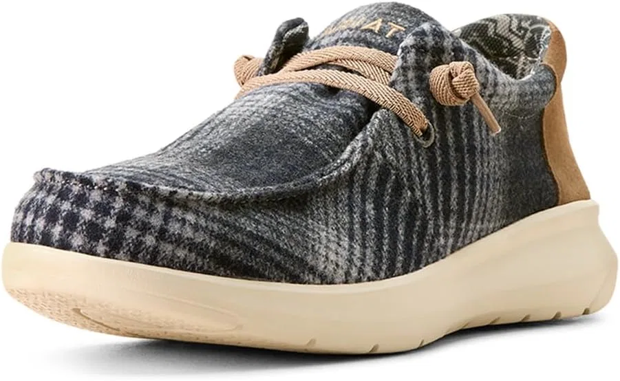 Лоферы ARIAT Hilo, Black & Grey Flannel