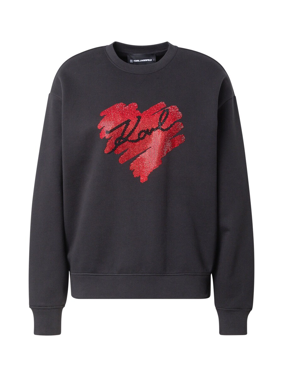 

Толстовка Karl Lagerfeld HEARTS, черный