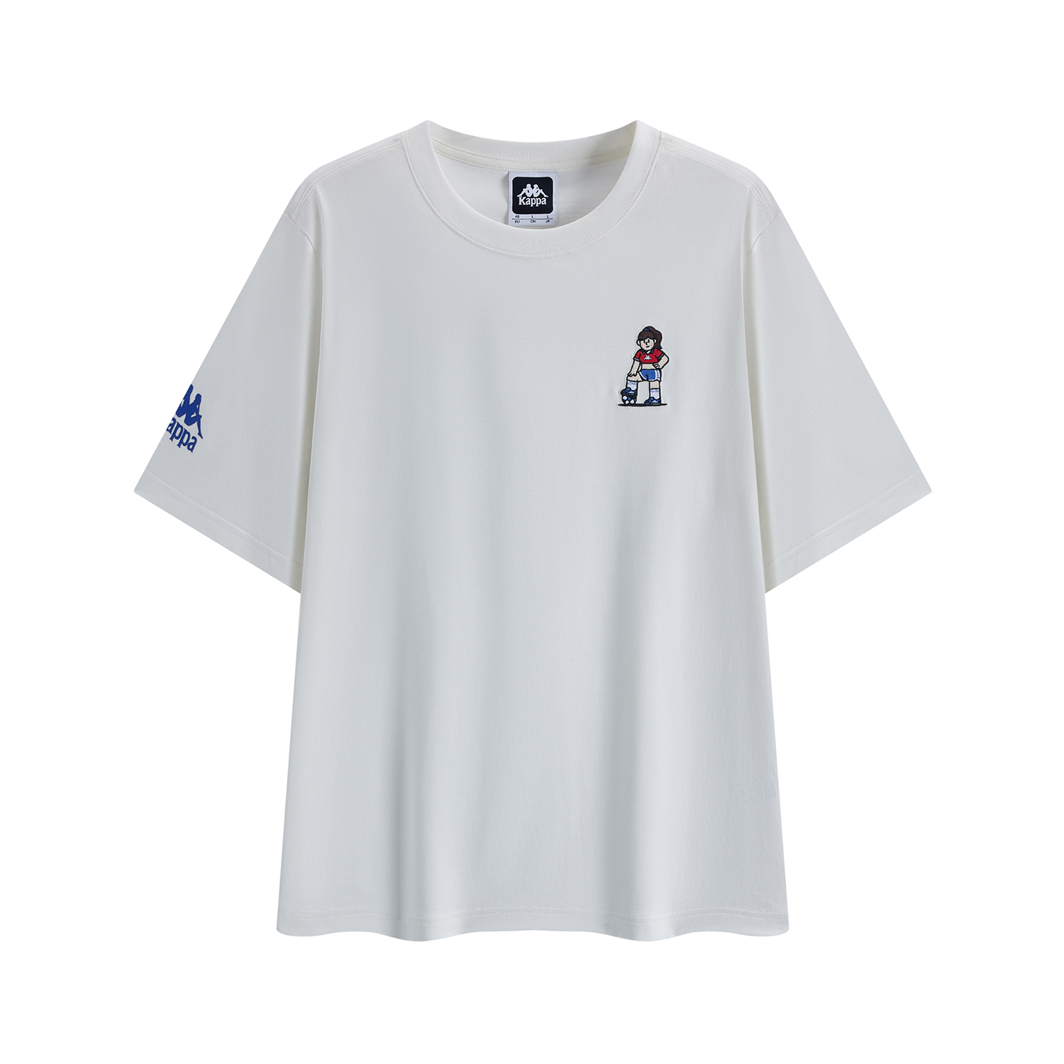 

Футболка серии 1916 года унисекс Kappa, Korean White-012