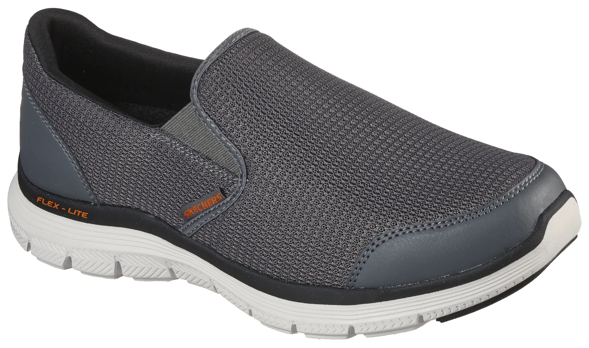 

Слипоны Skechers "FLEX ADVANTAGE 4.0", тапочки, слипоны, удобная обувь с пеной с эффектом памяти с воздушным охлаждением, антрацит