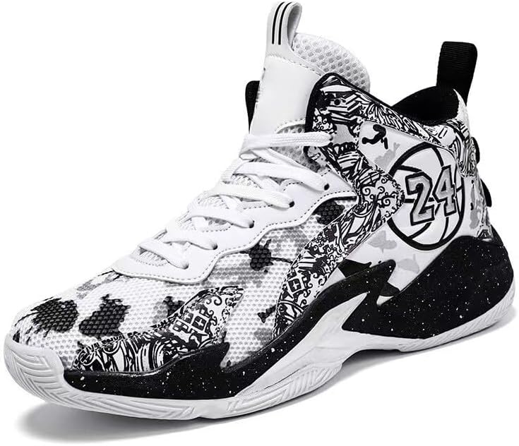 

Мужские баскетбольные кроссовки с модным принтом Fazitiao, черный