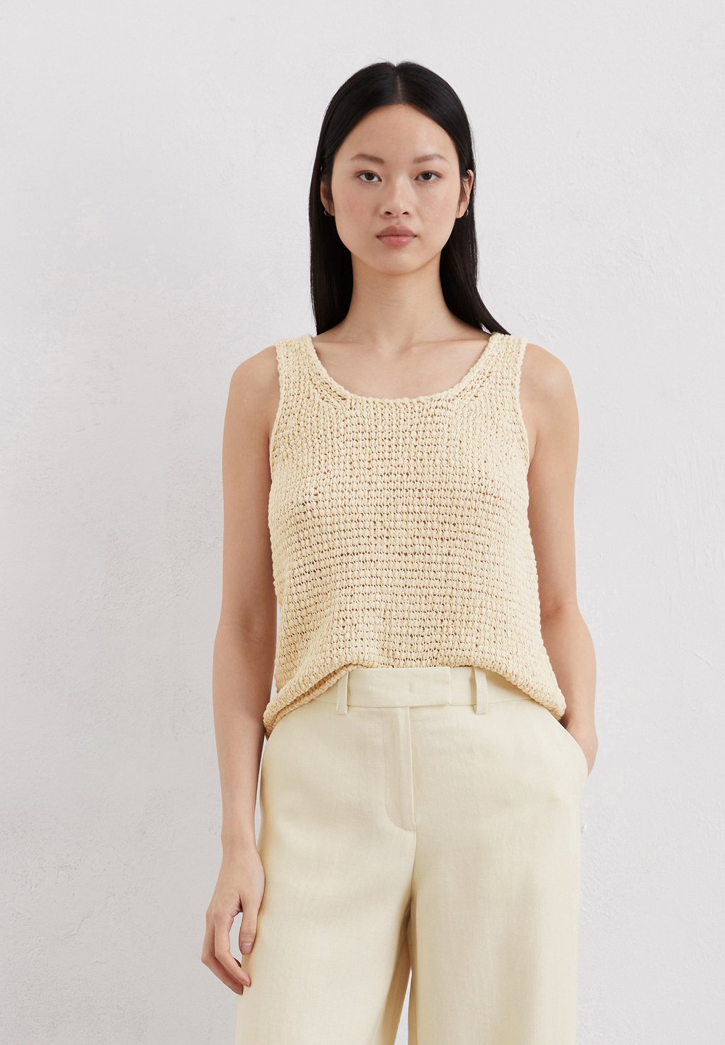 

Джемпер STRICKTOP REGULAR Marc O'Polo, бежевый