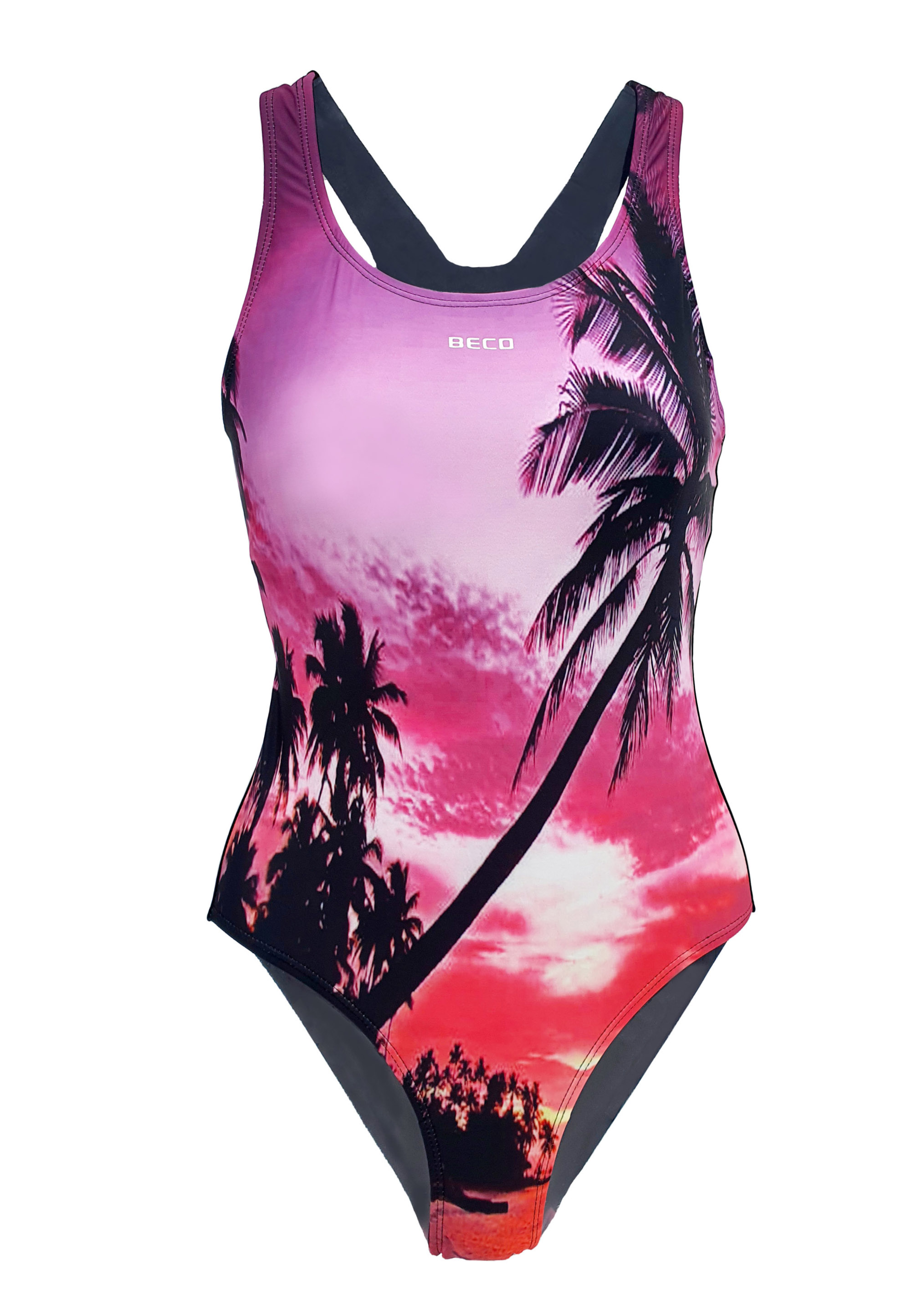 

Купальник BECO the world of aquasports Maxpower Swimsuit, цвет schwarz bunt