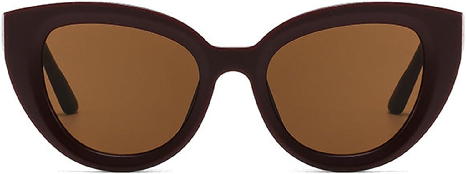 

Willochra Модные женские солнцезащитные очки «кошачий глаз» в стиле ретро, ​​черные, с защитой от УФ-излучения UV400, модные мужские солнцезащитные очки для активного отдыха, круглые женские очки, C4