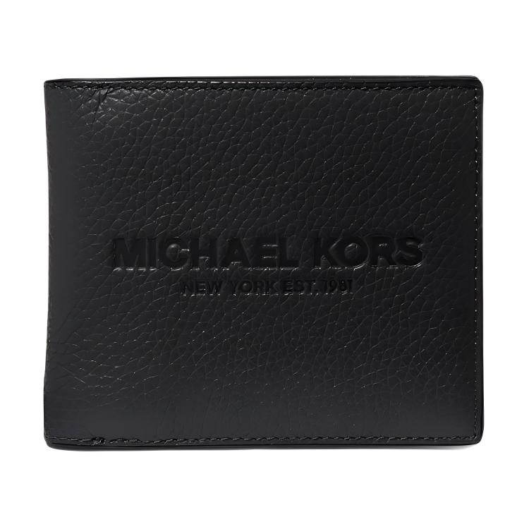 

MK Cooper Кожаный кошелек для мужчин черный MICHAEL KORS, Set (Bag+Box)