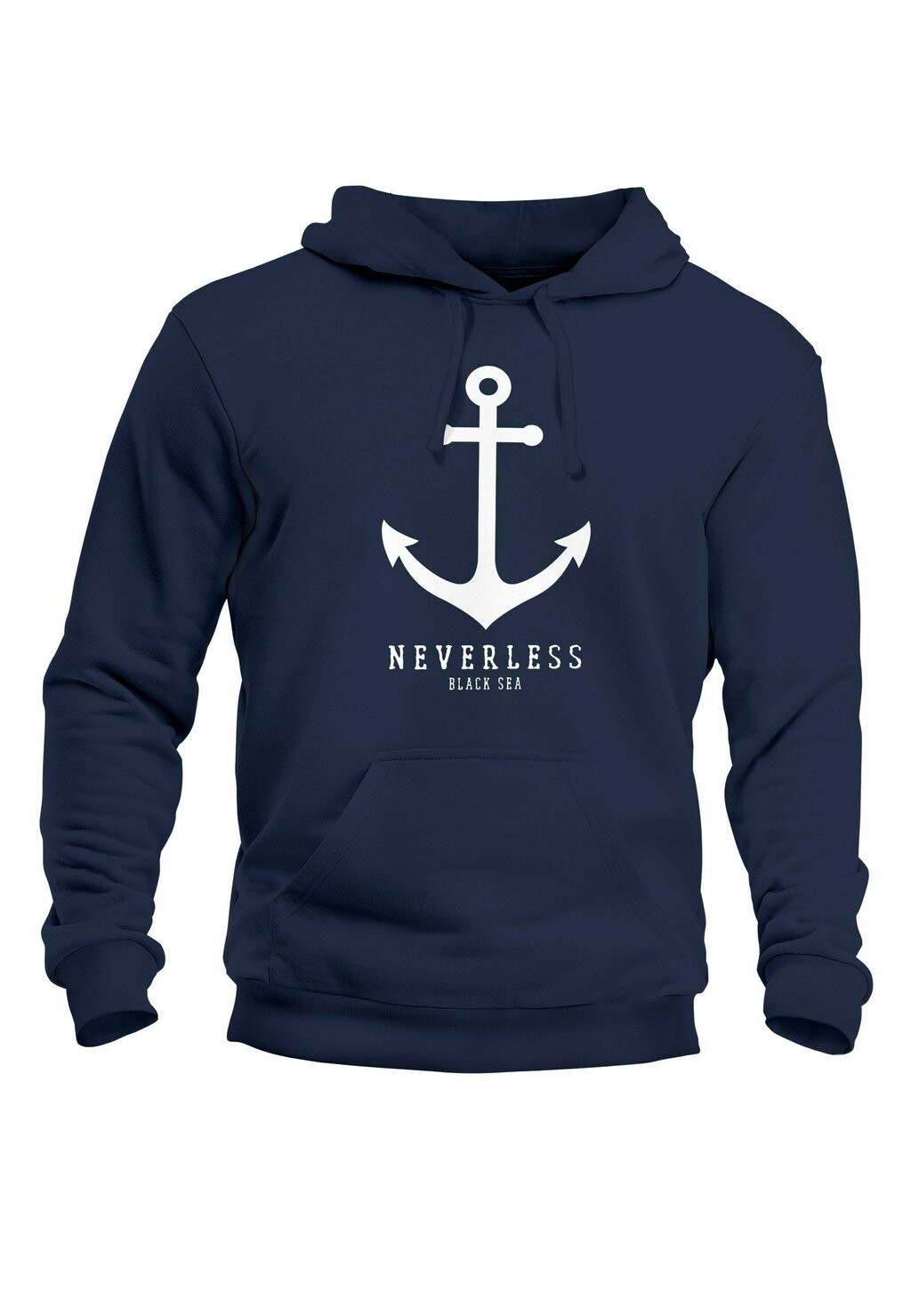 

Толстовка с капюшоном ANKER NAUTICAL SAILOR SEGELN Neverless, темно-синий