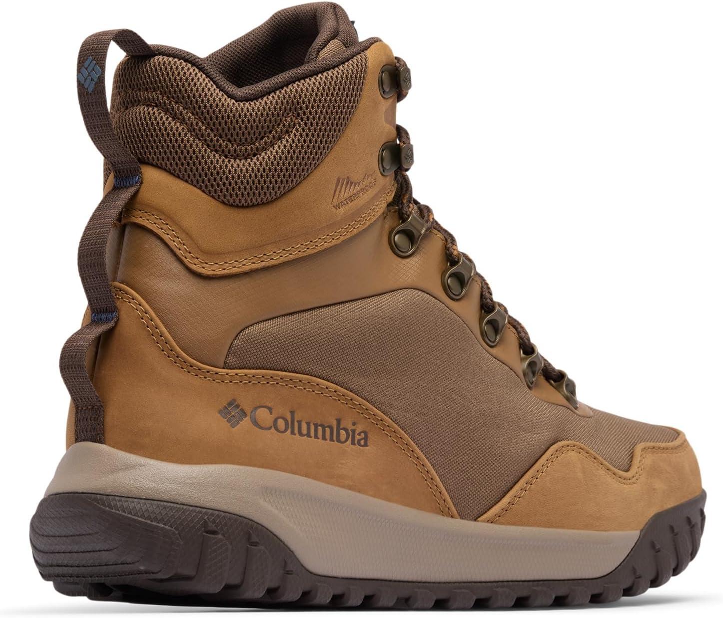 Кроссовки для походов Columbia Men's Burnsider Omni-heat Infinity, Dark Brown/Dark Mountain — фото 2