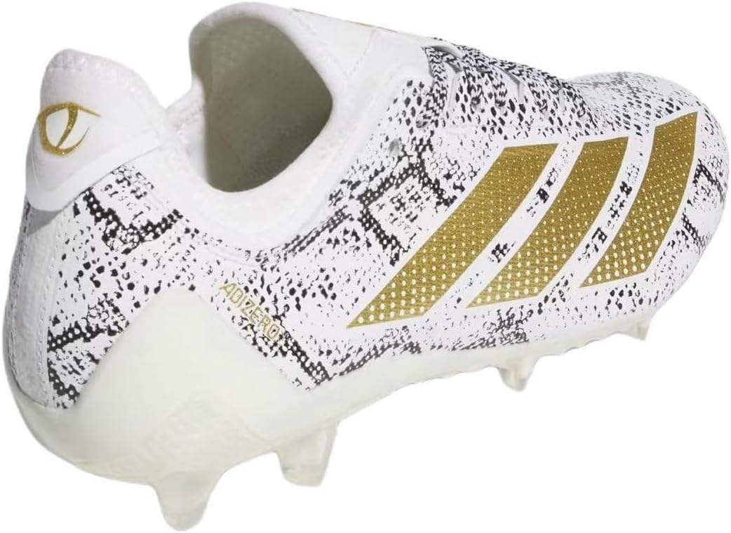 Мужские кроссовки adidas Adizero Electric-1, белый/черный/золотой — фото 2