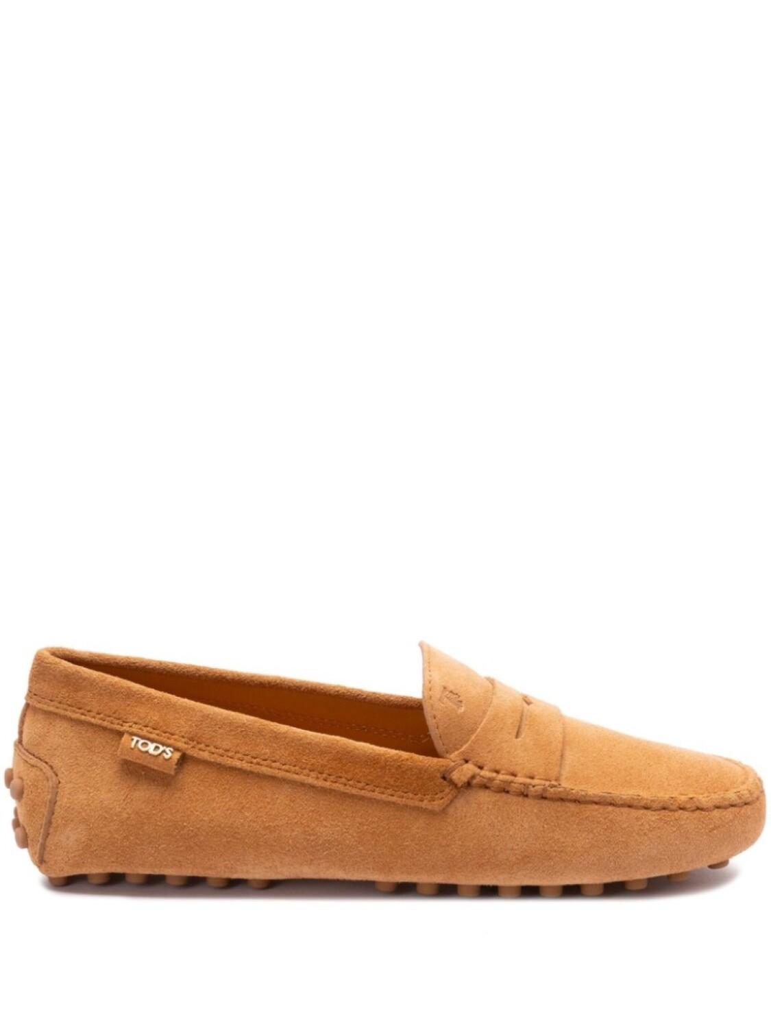 Tod's мокасины Gommino, коричневый