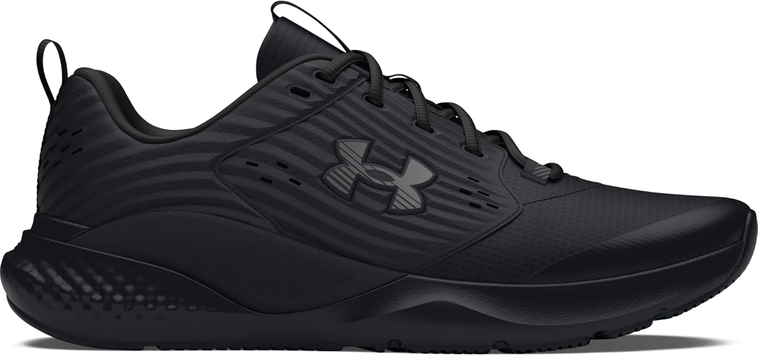 

Кроссовки Under Armour Men's Charged Commit Trainer 4, Black/Ultimate Black/Castlerock