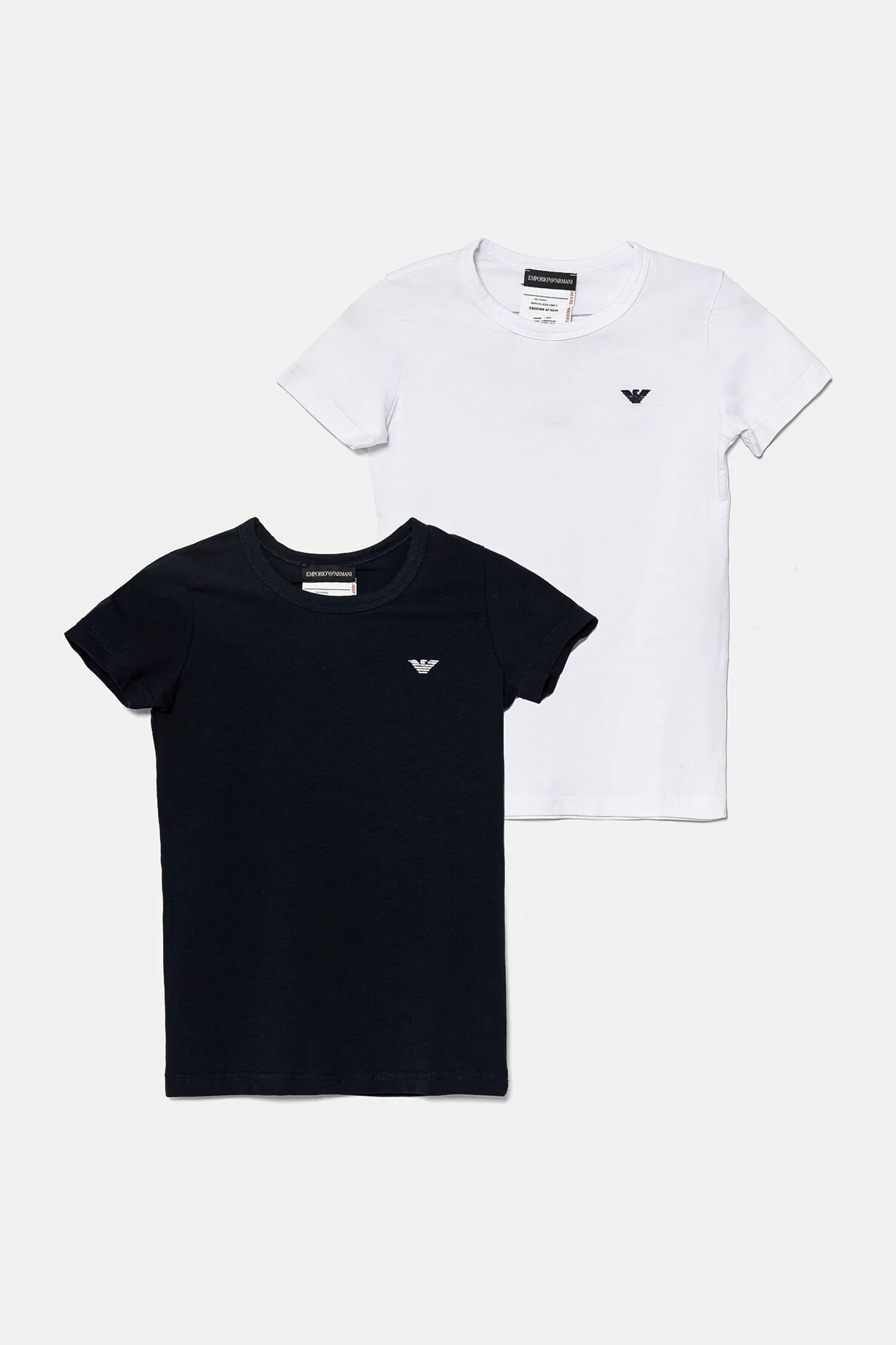 

Детская футболка, 2 шт. в упаковке Emporio Armani, темно-синий