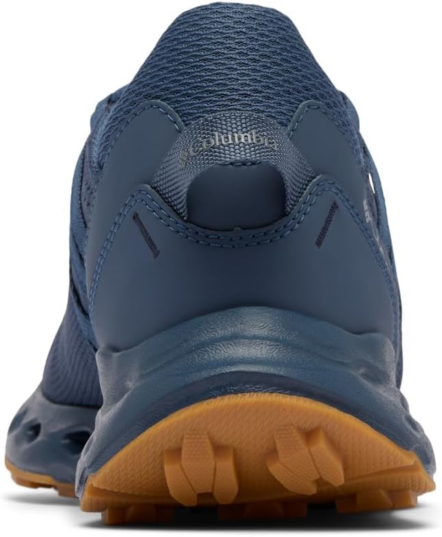 Кроссовки Columbia Men's Terrastride ARO Hiking Shoes, Zinc/Collegiate Navy — фото 3