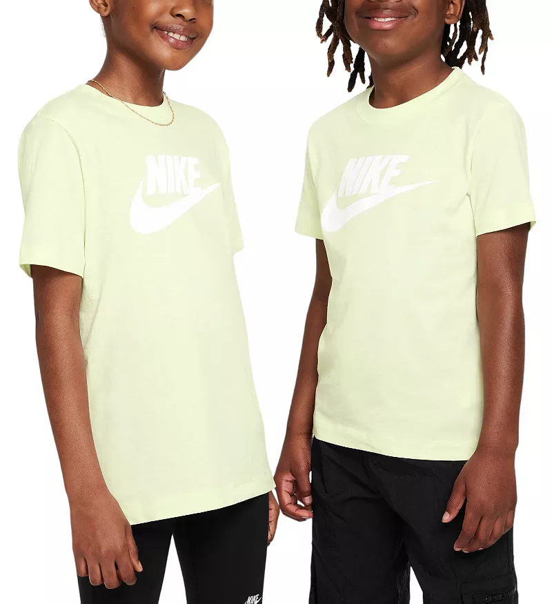

Детская футболка Sportswear Futura с логотипом Nike, цвет Lime Ice