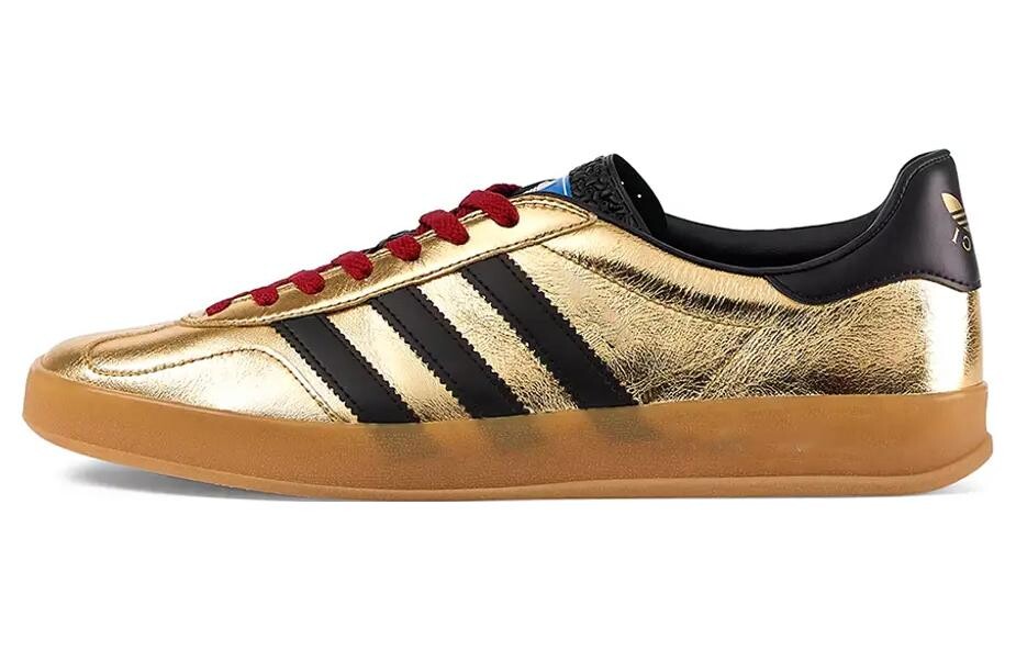 Кроссовки женские Gucci Gazelle, золотой