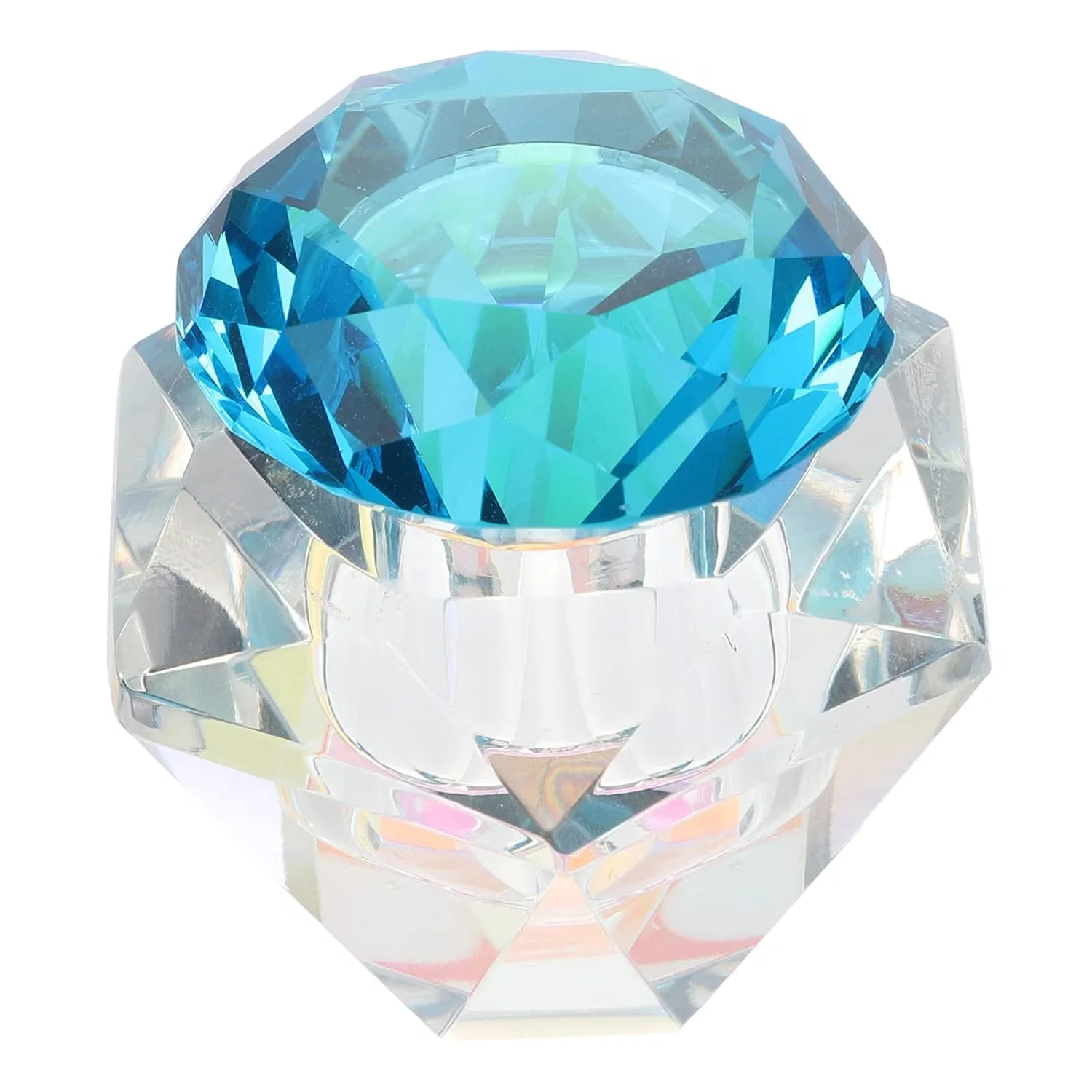 Стеклянная чаша Minkissy Diamond Shape с крышкой для акриловых жидкостей Minkissy