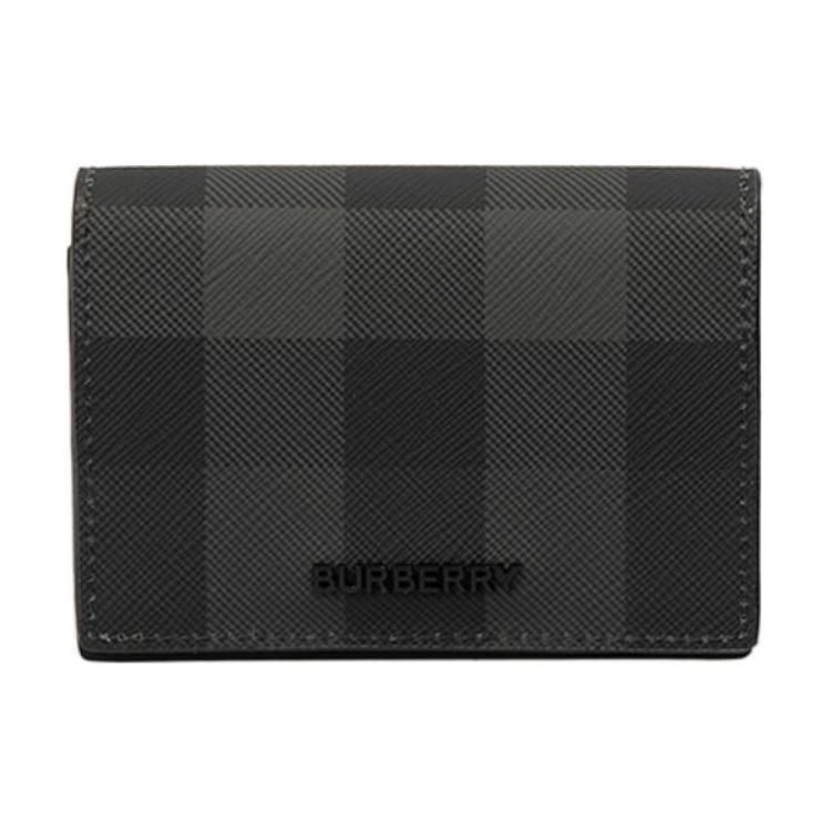 

Burberry Хлопковый картхолдер для мужчин угольно-серый