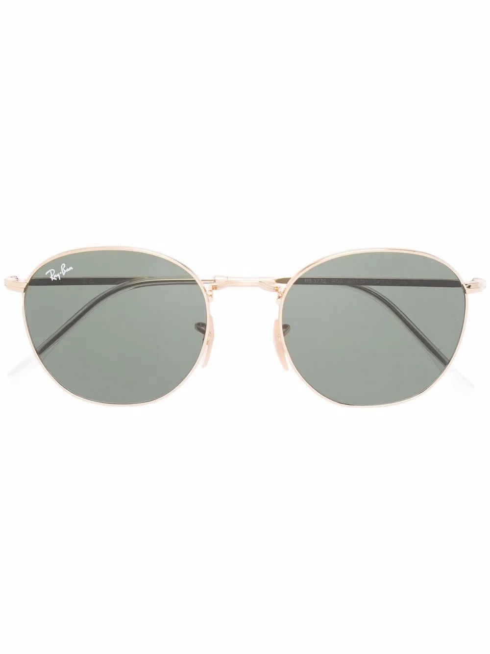 

Солнцезащитные очки в прямоугольной оправе Ray-Ban, золотой