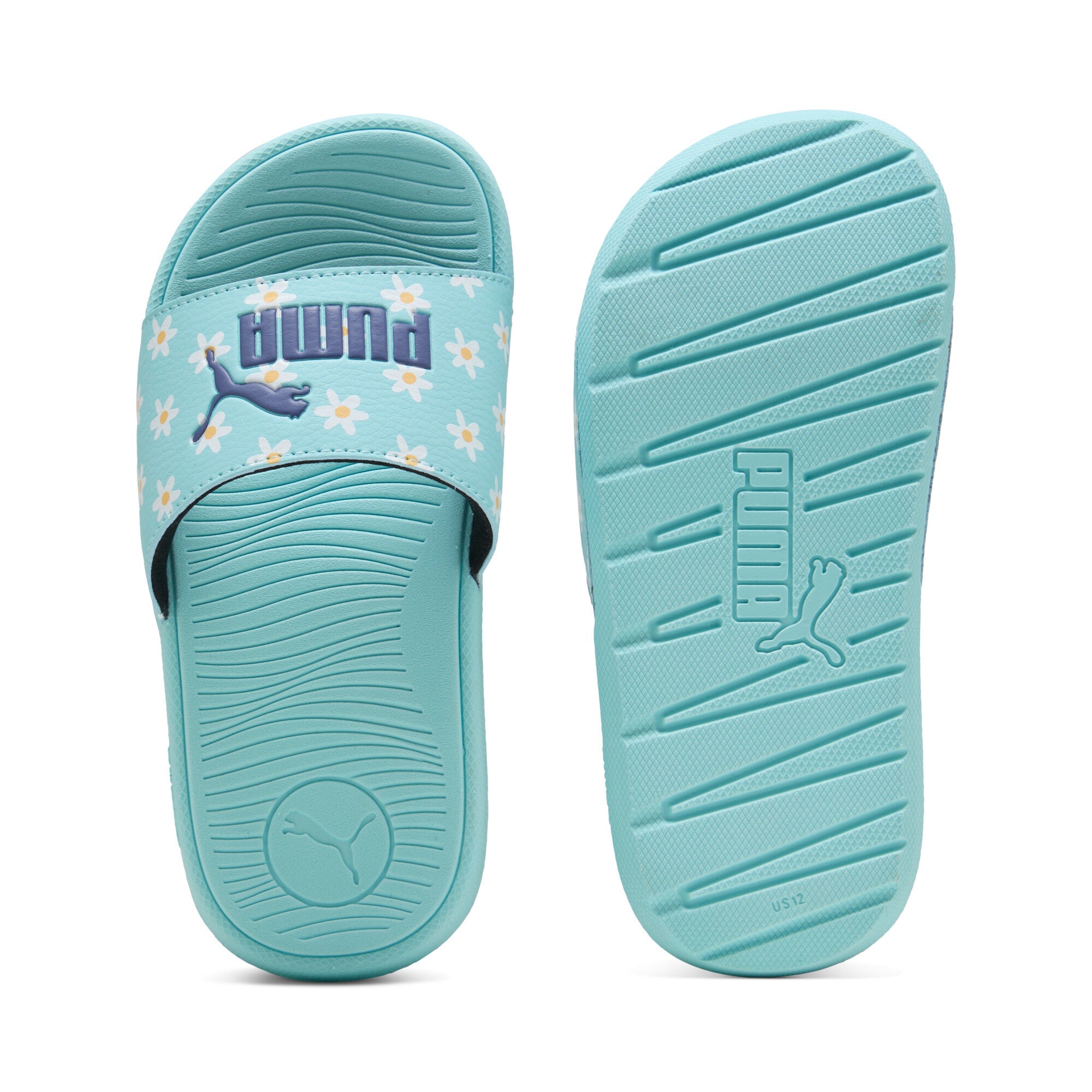 

Сандалии женские PUMA Cool Cat 2.0 Daisies для детей, цвет safe lake/blue crystal/white/almost apricot