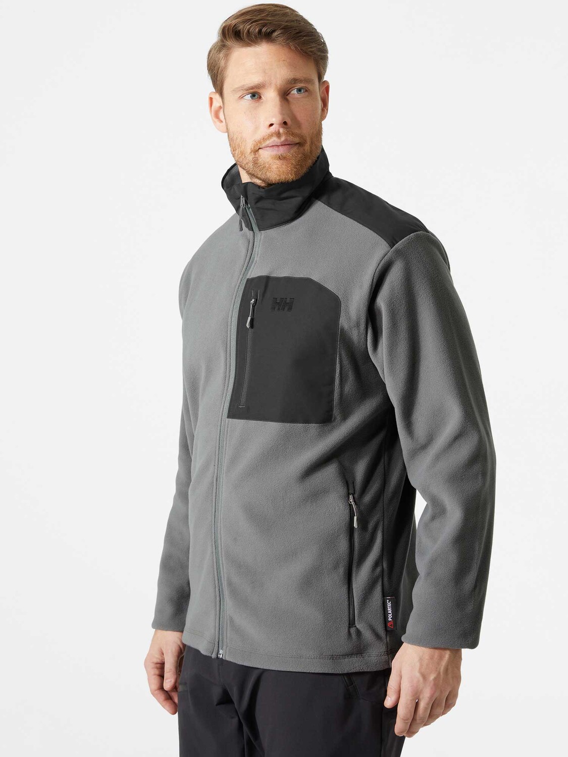 

Толстовка Helly Hansen DAYBREAKER BLOCK JACKET, серый