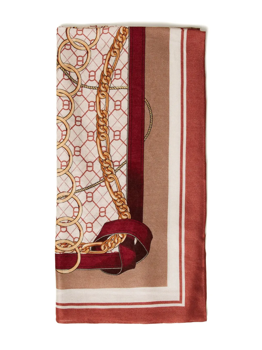 

Платок с принтом TWINSET, розовый