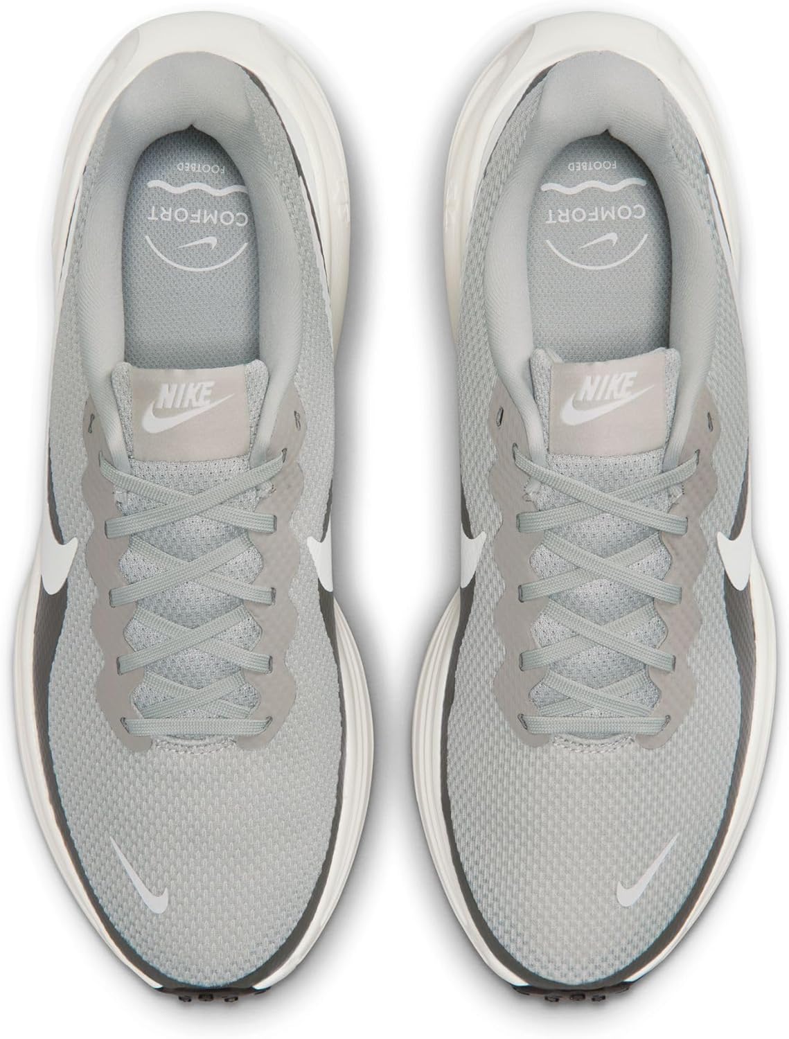 Мужские кроссовки для бега по шоссе Nike Revolution 8, хаки — фото 3