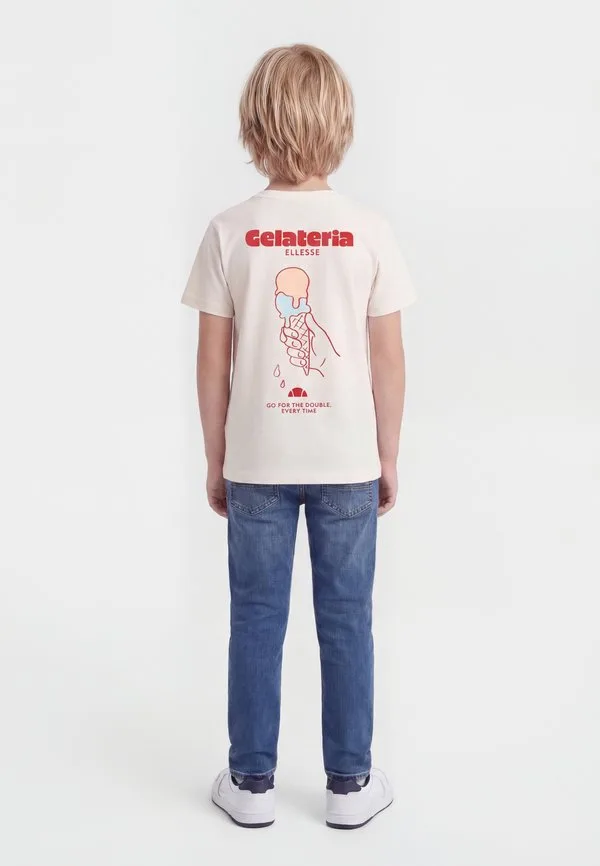 Футболка gelateria с принтом, цвет слоновой кости Ellesse, Off-White — фото 2