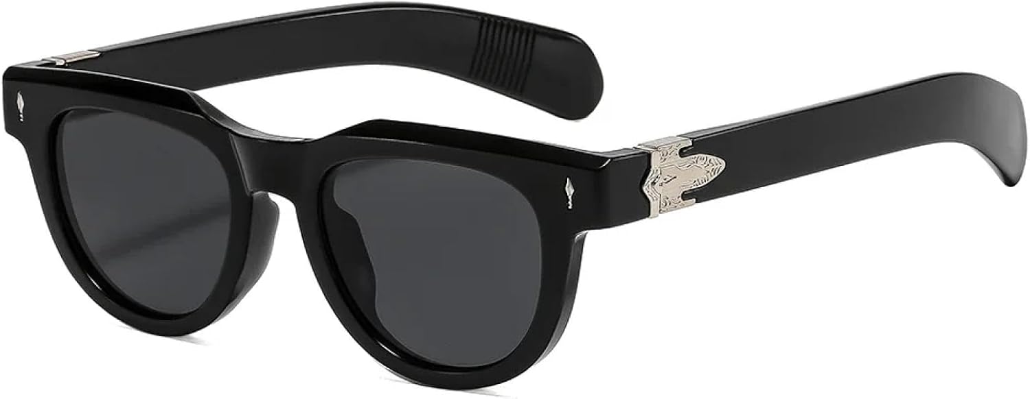 

Винтажные прямоугольные солнцезащитные очки для мужчин и женщин, модные, для активного отдыха, спорта, рыбалки, класса люкс, с защитой от УФ-излучения UV400 TKKTLLT, 89276-c1