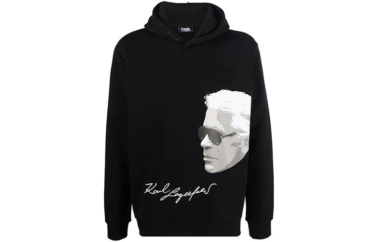 

KARL LAGERFELD Мужская толстовка, цвет Black