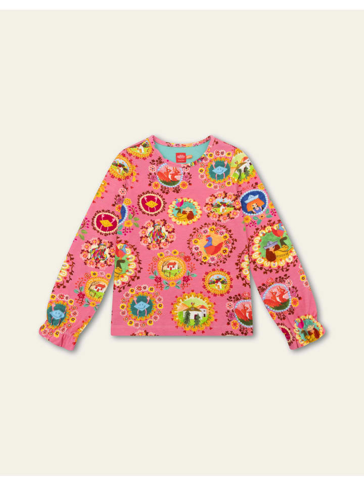 

Футболка Tate розового цвета Oilily