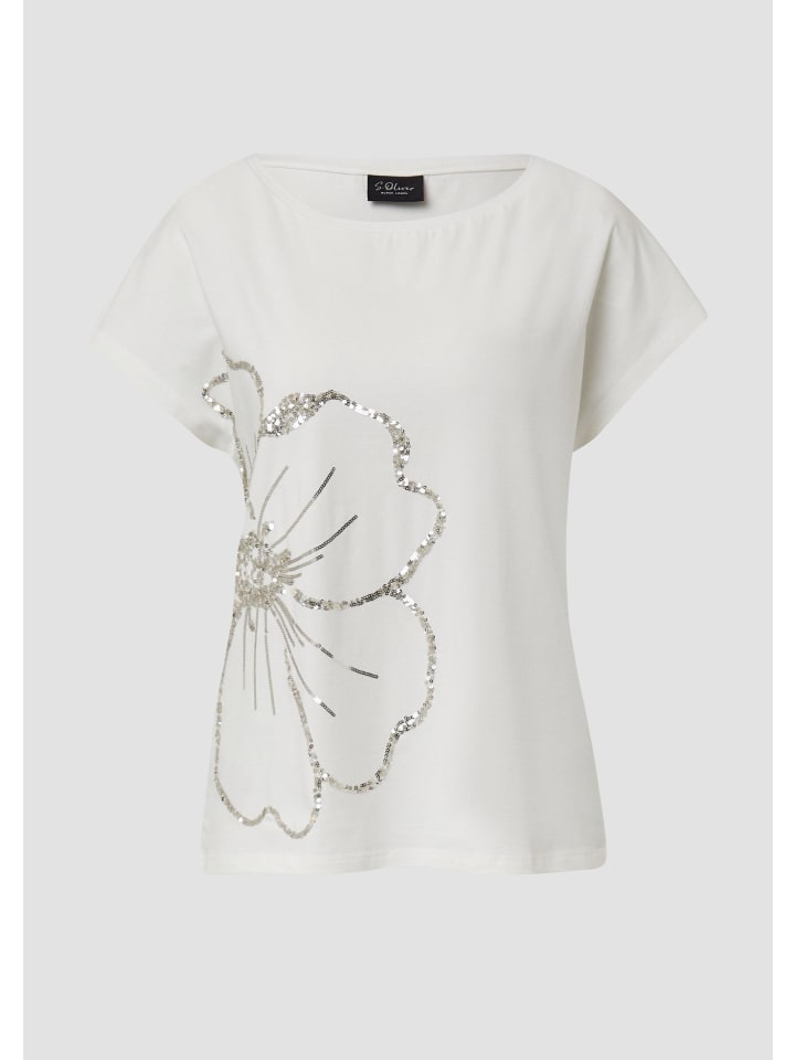 

Футболка в цвете 02D5_cream s.Oliver, Хаки, Футболка в цвете 02D5_cream s.Oliver