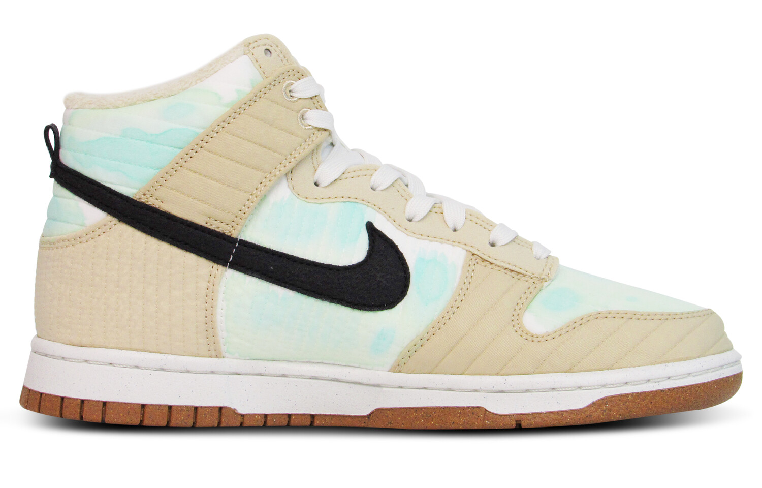 

Кроссовки Nike Dunk Skateboard Shoes Men High-Top Yellow/Green