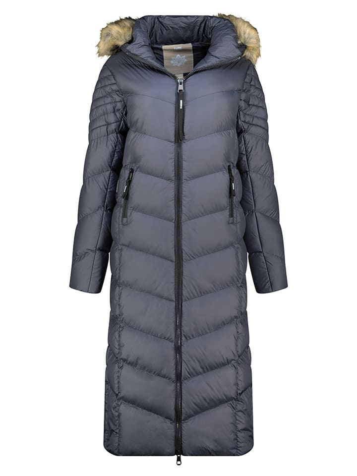 

Geographical Norway Зимнее пальто "Капусина" темно-синего цвета