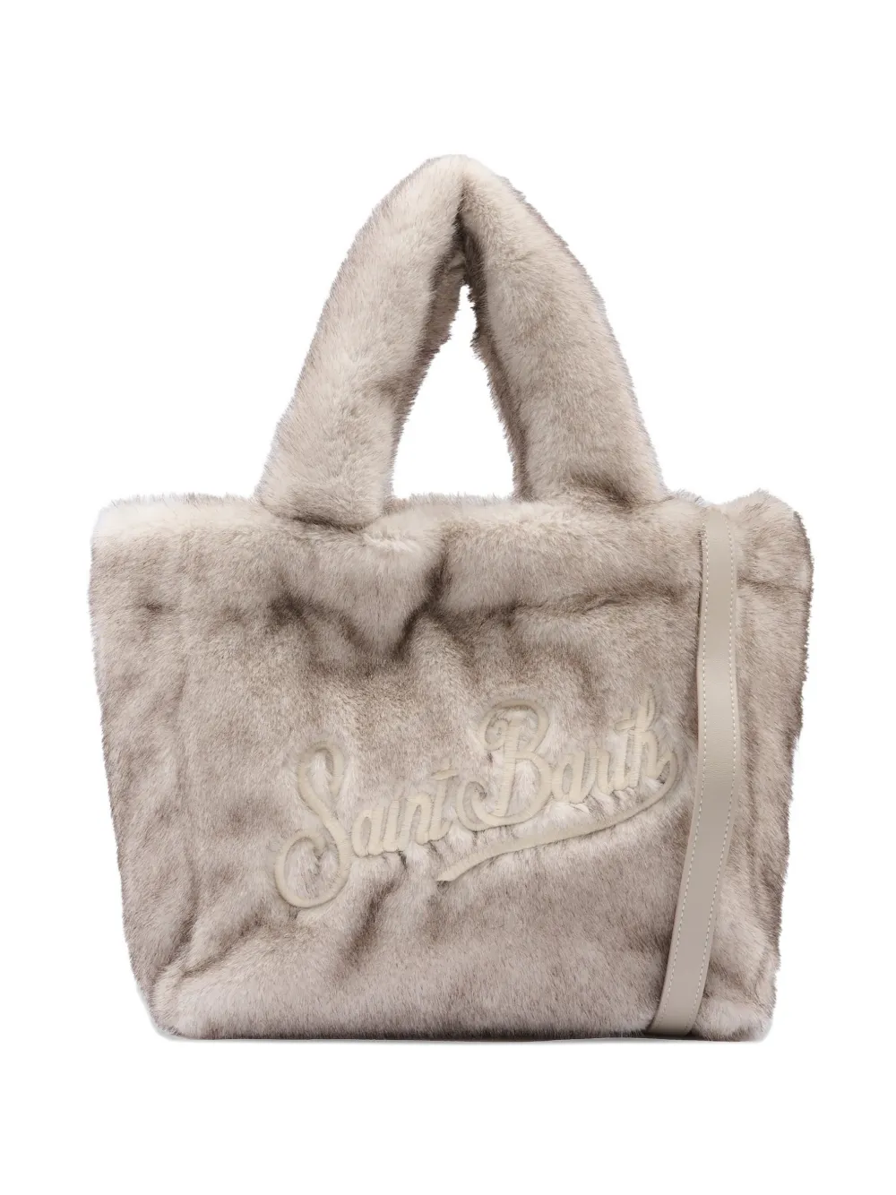 

Маленькая вышитая сумка-тоут Colette Mc2 Saint Barth, серый