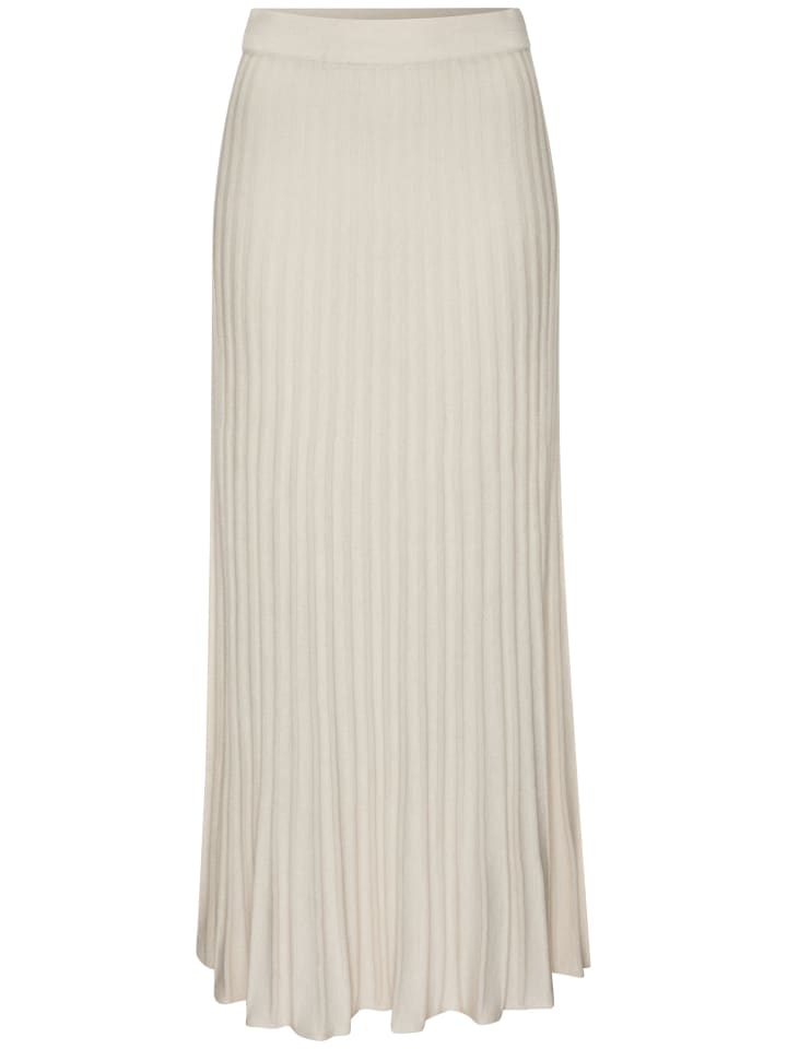 

Трикотажная юбка бежевого меланжа LASCANA