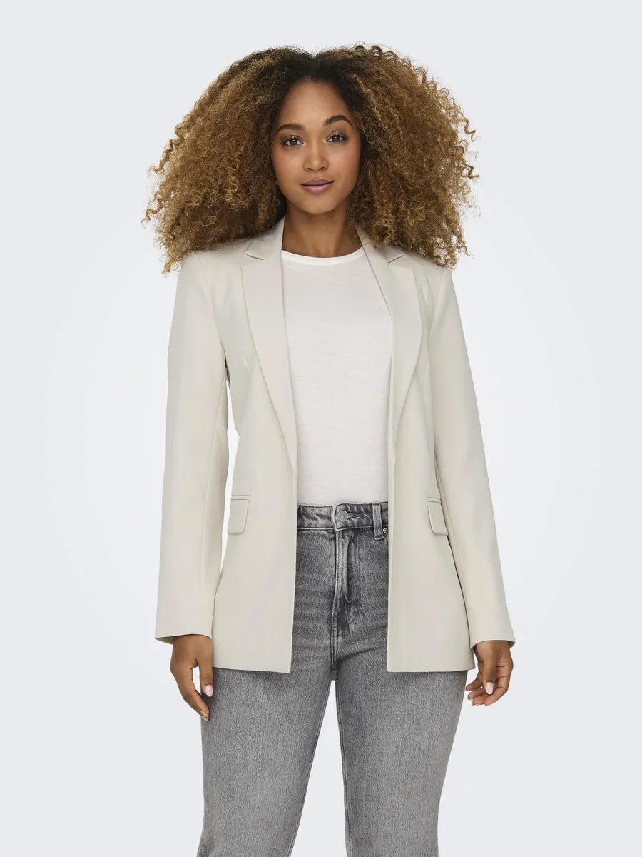 

Длинный блейзер ONLELLY LIFE L/S LOOSE BLAZER TLR NOOS " Only, цвет Moonbeam