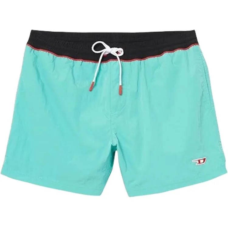 DIESEL Шорты пляжные мужские mint green