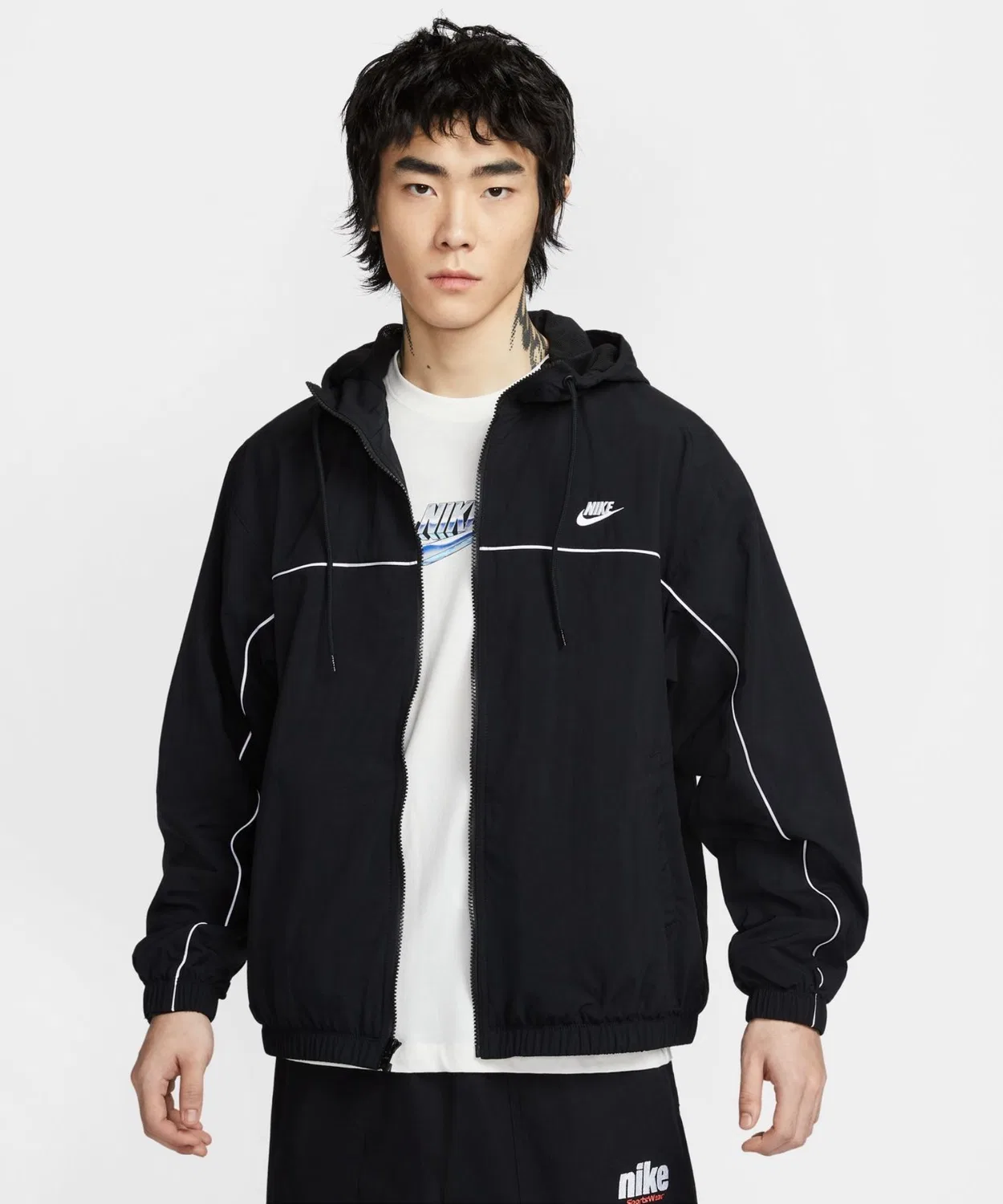 Куртка Nike Club Athlete Hooded Jacket, серая — фото 2
