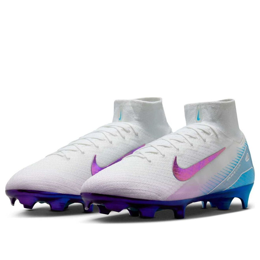 Кроссовки Nike Mercurial Superfly 10 Elite LV8 FG 'Chromatic Pack White Multi-Colour', белый — фото 3
