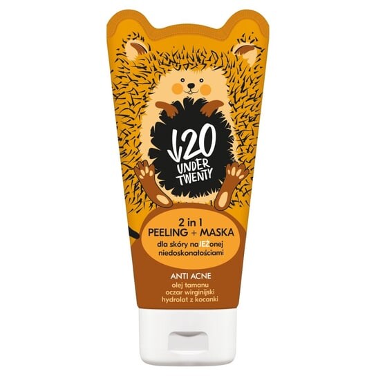 

Маска-пилинг 2 в 1 Under Twenty 2 в 1 Hedgehog 130 130мл