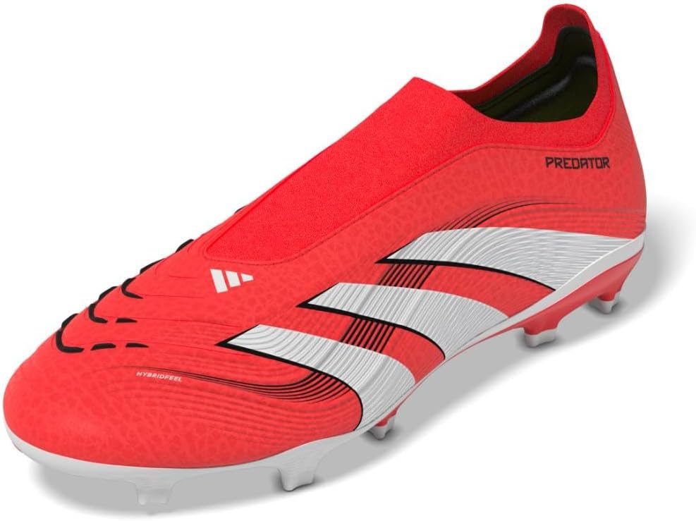 

Детские кроссовки Adidas F50 League без шнурков для твердых/универсальных покрытий (унисекс), белый/черный/красный