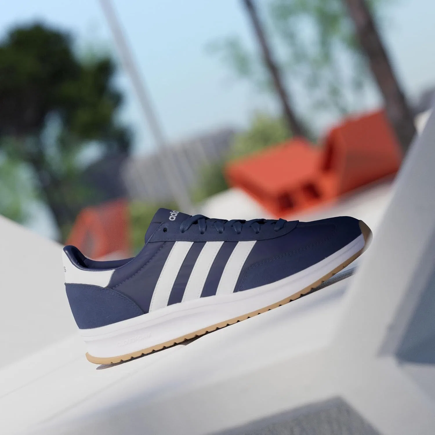 Кроссовки теннисные adidas, синий — фото 3