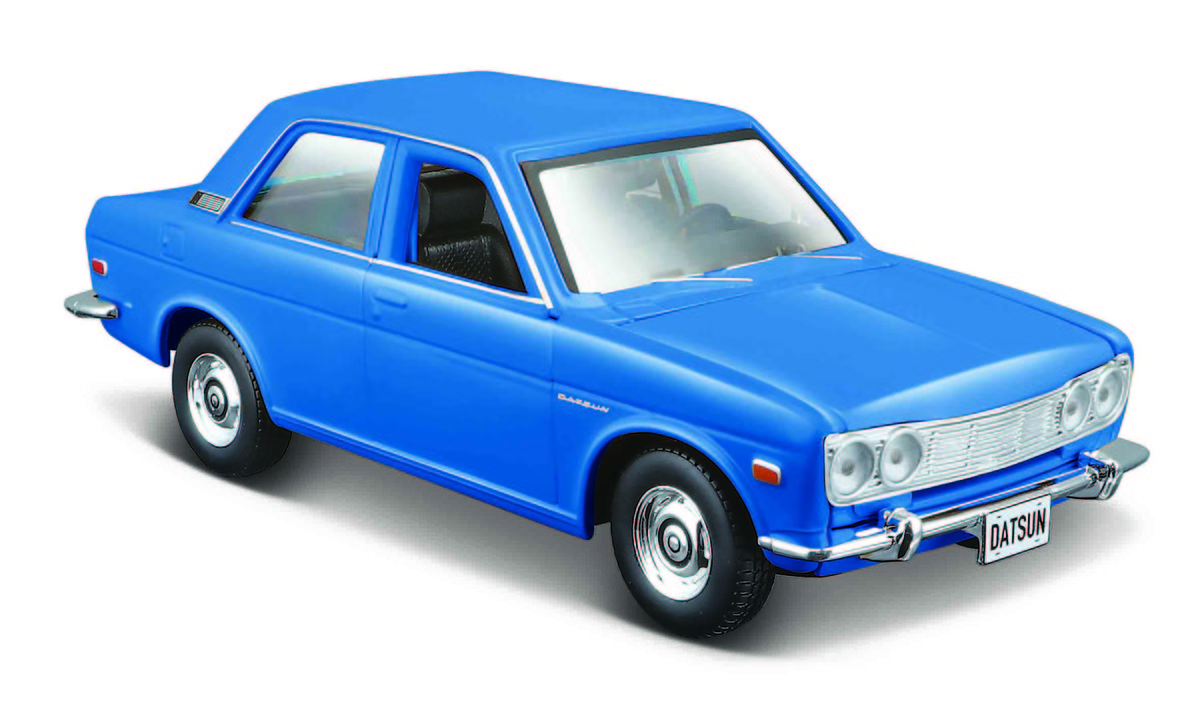 

MAISTO 31518, легковой автомобиль, Datsun 510 1971, синий, 1/24