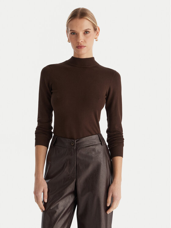 

Водолазка slim fit 54-8074 Access Fashion, коричневый