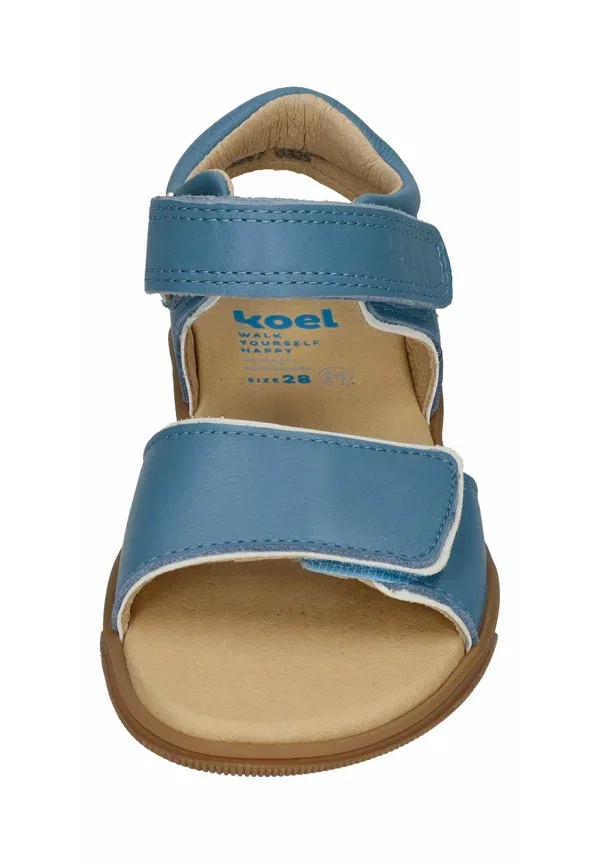 Детские босоножки Barefoot kinder ozu baby shoes Koel, джинсовый — фото 4