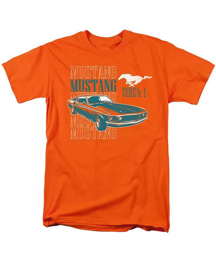 

Мужская футболка Ford Mach 1 Repeat Mustang, оранжевый