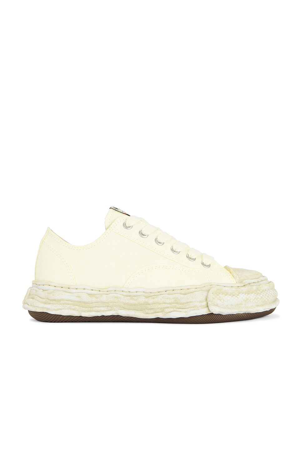 

Низкие кеды Peterson 23 Original Sole из парусины Garment Dye Maison Mihara Yasuhiro, белый