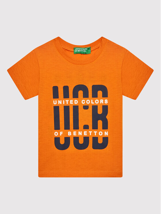 

Футболка стандартного кроя United Colors Of Benetton, оранжевый