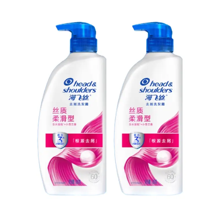 

Yishen охлаждающий шампунь от перхоти освежающее средство от перхоти очищающий 200г/500г*2/750г/1000г Head&shoulders, Silk Smoothing 680g*2