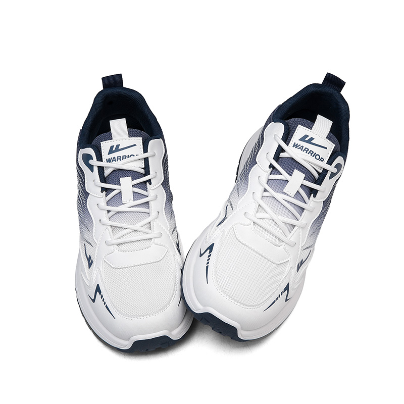 WARRIOR Беговые кроссовки low top из синтетической кожи с амортизацией, увеличивающие рост, износостойкие, легкие и дышащие — фото 4